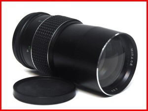 Mirage 200mm F3.5 M42 Tele Lens, Korea Mirrorless Sony Canon Nikon Fuji Lumix