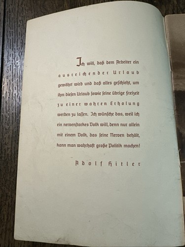 RARA brochure da viaggio tedesca 1937 "Urlaussreife" (pronta per le vacanze) - Foto 3 di 12