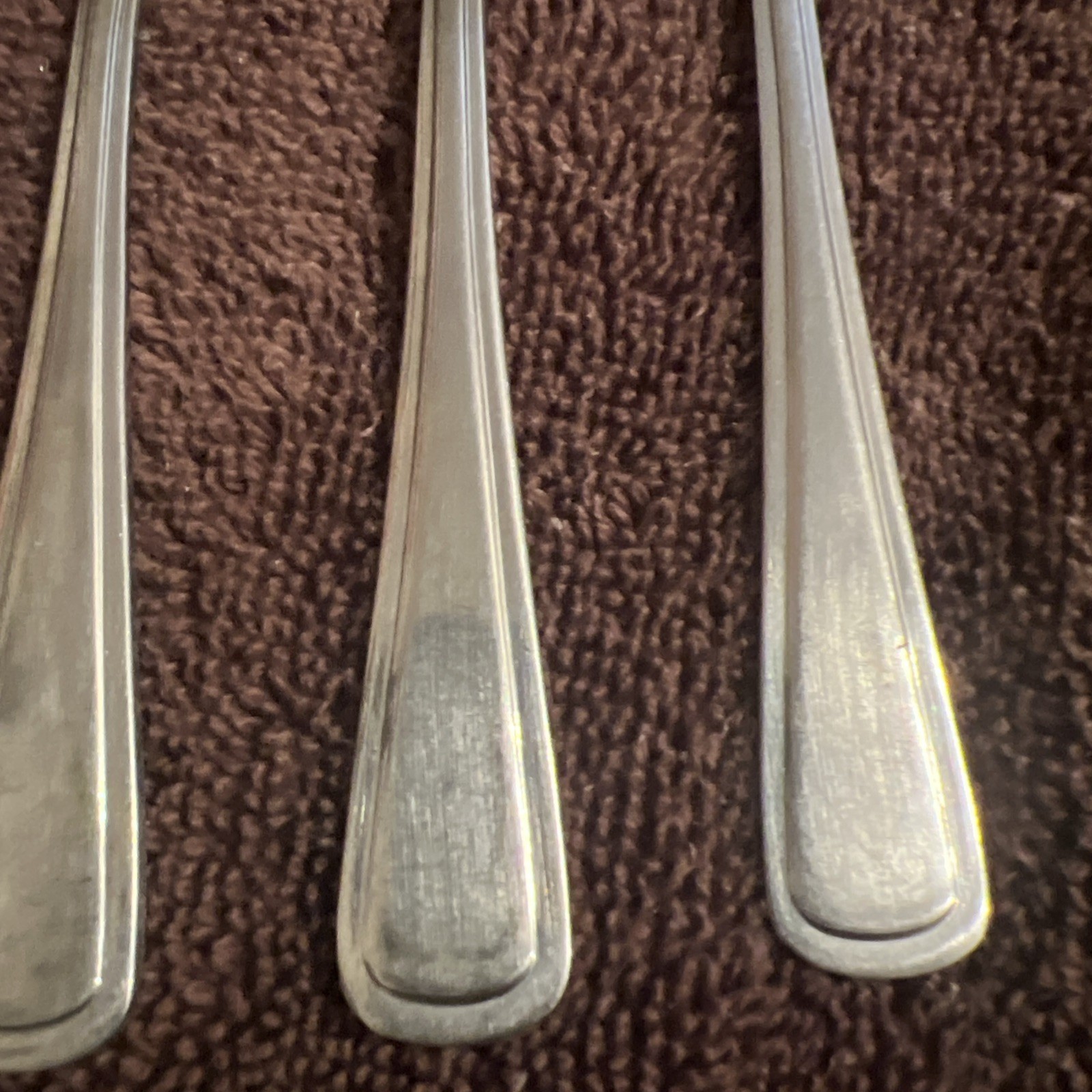 4-Berndorf Cocktail Fork 5 7/8” Vintage Rare  Korea