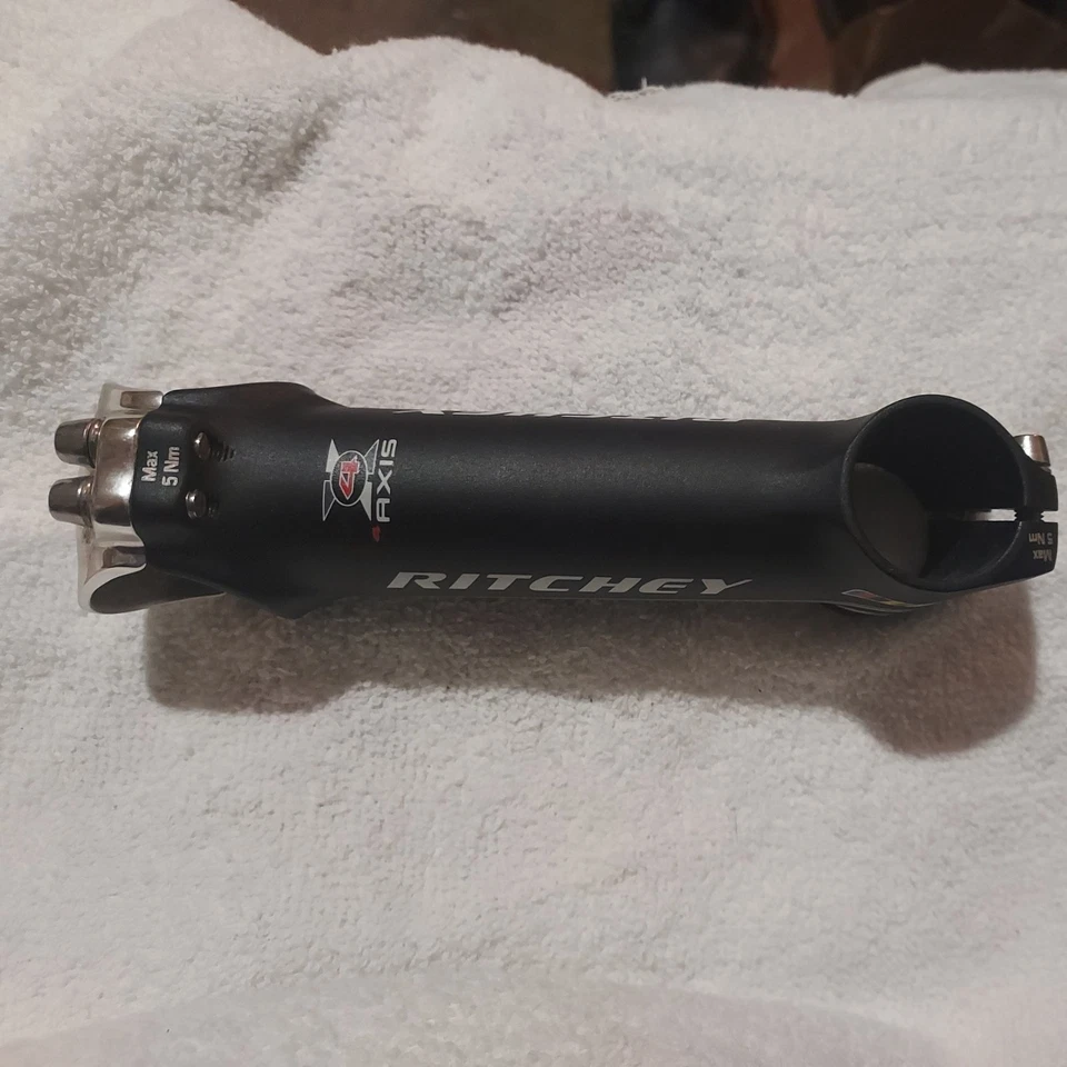 RITCHEY WCS 4 AXIS THREADLESS STEM 120mm, 6 degree, 31.8mm Clamp, 1 1/8”Steerer - Image 2 of 4