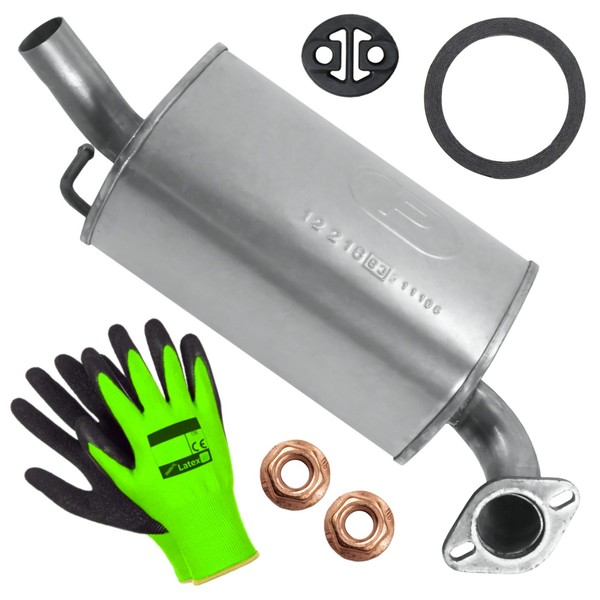 Endtopf Auspuff FüR Mazda 6 1 I GG GY Limousine, Kombi 2.0 2.3 (2005-09/2007)-image
