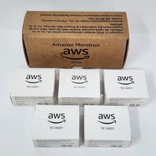 Amazon AWS Monitron TE1A001 Sensors TE1001 Vibration Temperature (5 Pack)