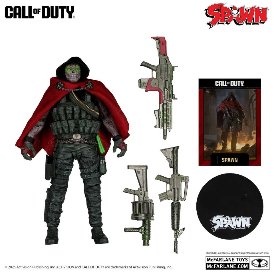 Call Of Duty 7inch Burned Spawn Action Figure MCFARLANE TOYS - Immagine 2 di 4