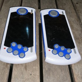 Set Of 2- SEGA Genesis Ultimate Portable Game Player - White & Blue