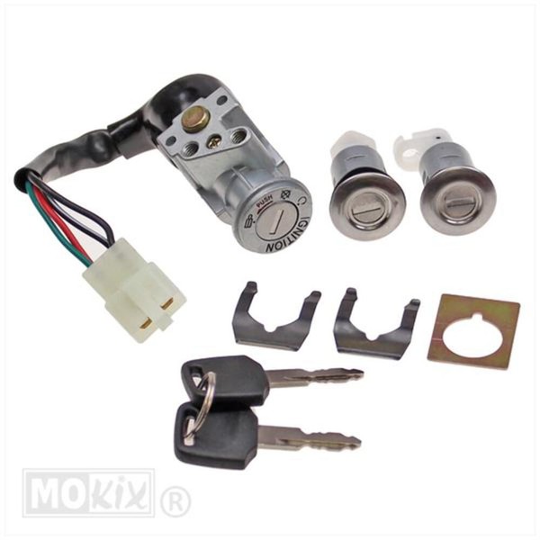 ZüNdschloss-Satz (Kymco DJ50Y) Set SchlüSsel ZüNdschalter-image
