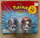 NEW, RARE, FACTORY SEALED 1999 MEWTWO + MEW POKéMON KB TOYS EXCLUSIVE KEYCHAINS