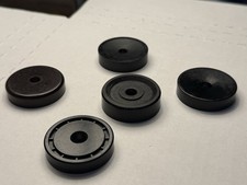 5 45 RPM 7" Plastic Record Adapters. 7