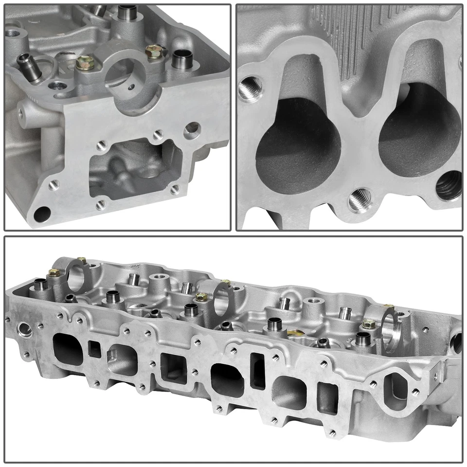 FOR 84-95 TOYOTA 4RUNNER CELICA PICKUP 2.4L 82CC ALUMINUM BARE CYLINDER HEAD - Image 4 of 4
