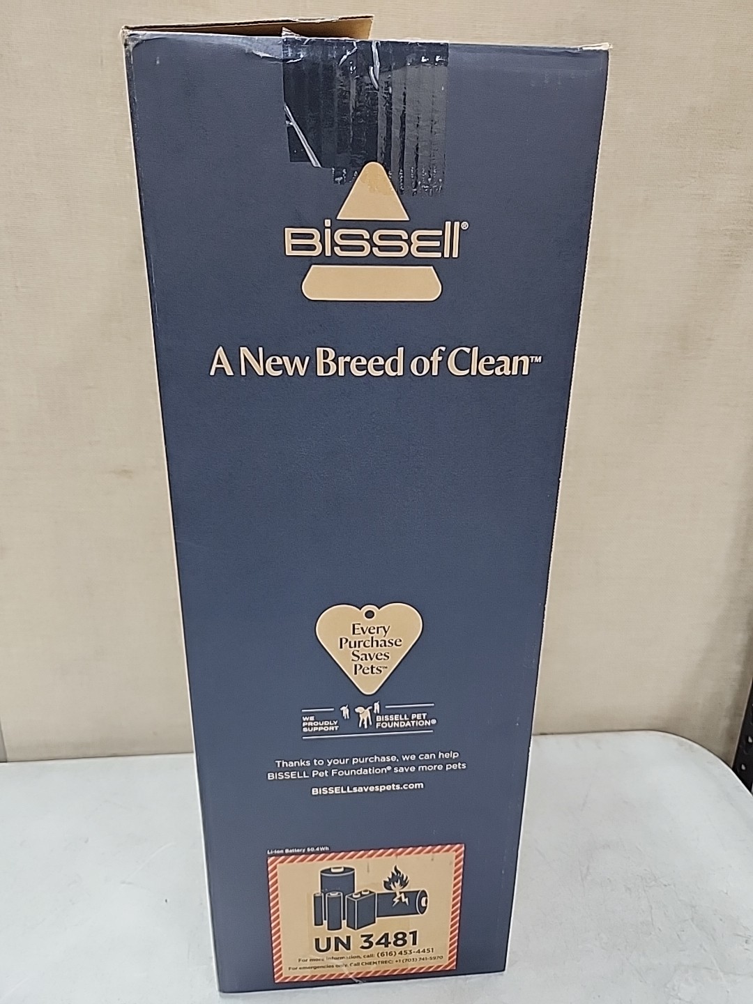 NEW Bissell 4173 PowerClean 200W Self-Standing Cordless Vacuum with Brush Roll