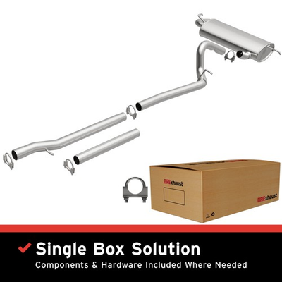 #ad OE Replacement Exhaust System Kit For 2007 2011 Jeep Wrangler $233.00