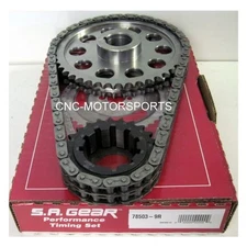 78503-9R SA GEAR BILLET STEEL 250 ROLLER TIMING CHAIN SET - 9 KEYWAY