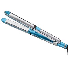 BaBylissPRO Nano Titanium Prima3100 Ionic Straightening Flat Iron - Blue - 1"