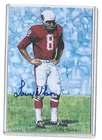 Goal Line Art Card - Larry Wilson - Gold Seal Autograph #/100