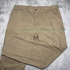 Carhartt B324 DHK Washed Twill Dungaree Carpenter Pants Relaxed Beige 40x32