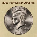 2006-P Kennedy Half Dollar.