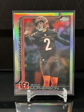 2025 Topps Chrome Football - Evan McPherson Refractor BENGALS 🐅
