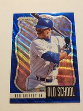 33/60 BLUE WAVE 2021 Panini Prizm Old School Ken Griffey Jr #OS-2