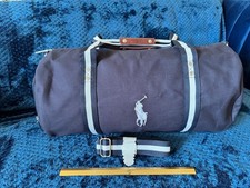 Ralph Lauren Fragrances Navy Canvas Duffel Weekend Gym Holdall Duffle Bag 2025