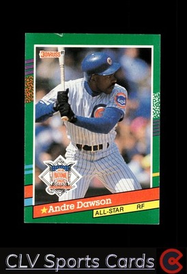 Chicago Cubs Andre Dawson #435b Donruss Baseball Near Mint or Better