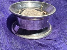 STERLING SILVER SPOOL NAPKIN RING SHEFFIELD 1944 - 28g  H. Atkins