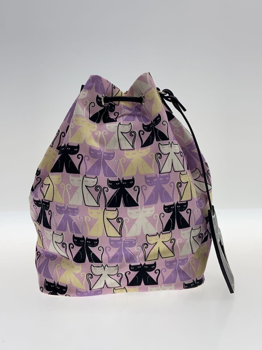 MIU MIU DRAWSTRING BAG / CANAPA CATS / - / PNK / TOTAL