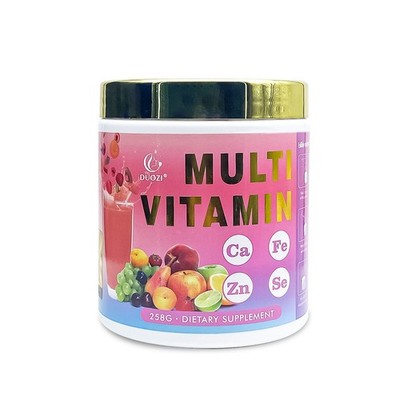 Multivitamin Powder Supplement with Calcium Zinc Iron for Adult Bone Muscle