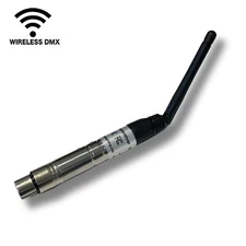 JMAZ Lighting JZ6002 Wi-MAZ Wireless DMX Transceiver - Works with any 3 Pin D...