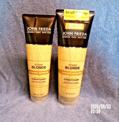 John Frieda Highlight Activating Blondes Brightening Conditioner 8.45 & 11 oz.