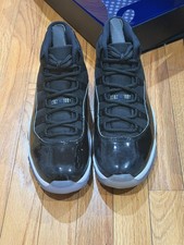Air Jordan 11 Space Jam 2016 Men's Black/Concorde White 378037-003 Size 10.5 NIB