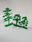 Marx 1950's Hard Plastic Oak Tree + Unknown Softer Tree