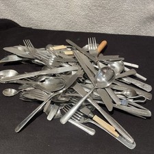  Job Lot of cutlery Stainless Steel Spoons, Forks,ect 