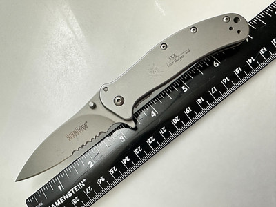 KERSHAW 1730SSST Zing ''SKR Laser Designs'' Knife