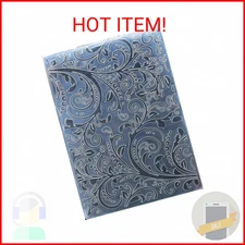 Kwan Crafts Leaves Plastic Embossing Folders for Card Making Scrapbooking and Ot