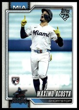 2026 Topps #172 Maximo Acosta