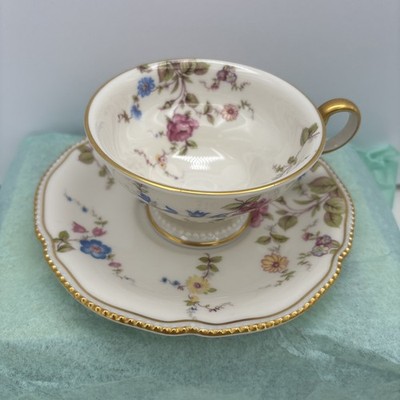 Castleton Sunnyvale Teacup Tea Cup Saucer Set China Design Various Flowers USA