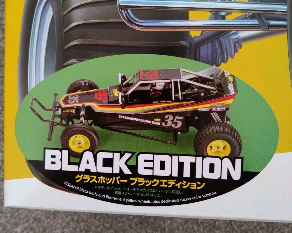 Tamiya 47522 The Grasshopper Edición Negra Nuevo Kit Sin Construir - Imagen 2 de 4