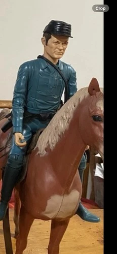 Johnny West Marx General Maddox W/Horse