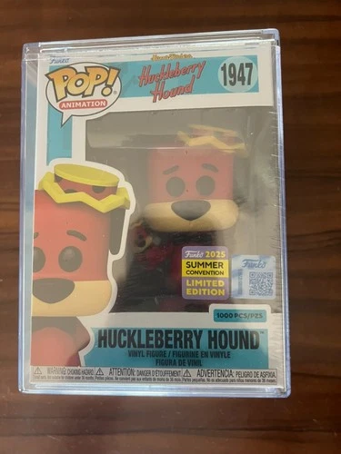 Funko Pop SDCC 2025 Animation #1947 Red Huckleberry Hound Exclusive LE 1000 NEW