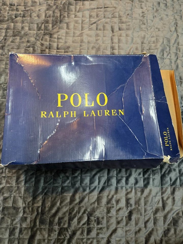 Polo Ralph Lauren Hombres Claus Botas de Pato con Cordones Cuero Forradas Sherpa Talla 11D Foto 2 de 4
