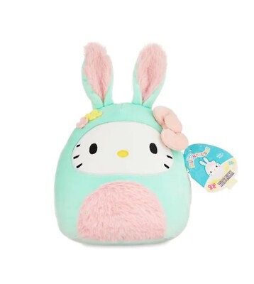 Squishmallows 2024 Sanrio Friends 8'' Easter Hello Kitty Plush Doll Toy