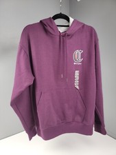New Champion Men's Sweatshirt Pullover Hoodie Plum Color Size M 37.00