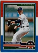 2023 Panini USA Baseball Stars & Stripes   ##58 Christian Rodriguez