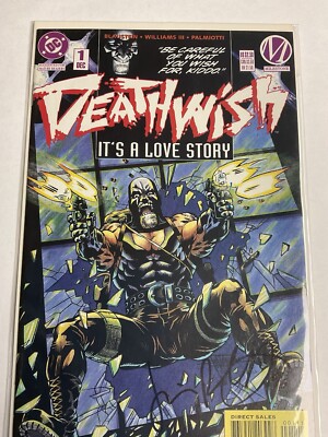 Deathwish #1 it's a love story - 1994 DC/Milestone NM New Unread 9.4 Comb Ship