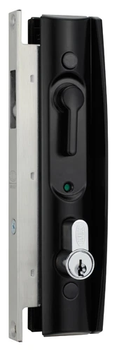 Lockwood 8653 Sliding Security Screen Door Lock Crimsafe approved Black