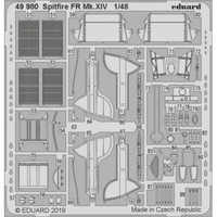 MW22 Eduard 49980 Spitfire Fr Mk.Xiv 1/48 Pe Set For Airfix