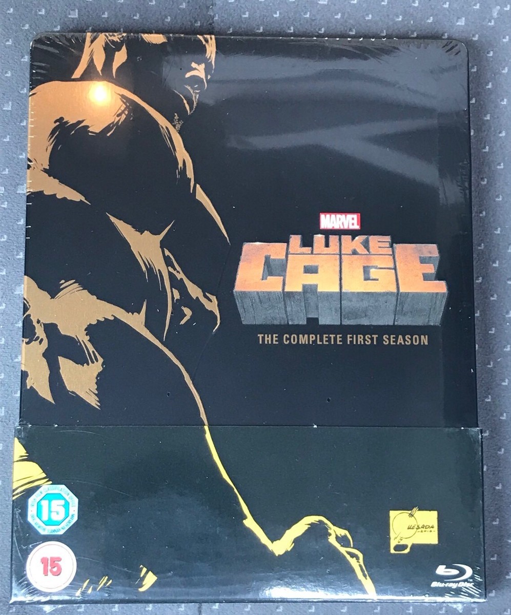 Luke Cage Netflix Season 1 Blu Ray Steelbook [UK] Sealed New Mint