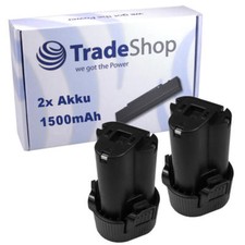 2x Akku 10,8V 1500mAh für Makita ML101W ML100W MR051 WT01 -W -Z