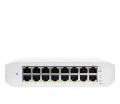 Managed PoE-Switch Ubiquiti USW-Lite-16-PoE 16 Ports 8x PoE+ Layer 2 UniFi App
