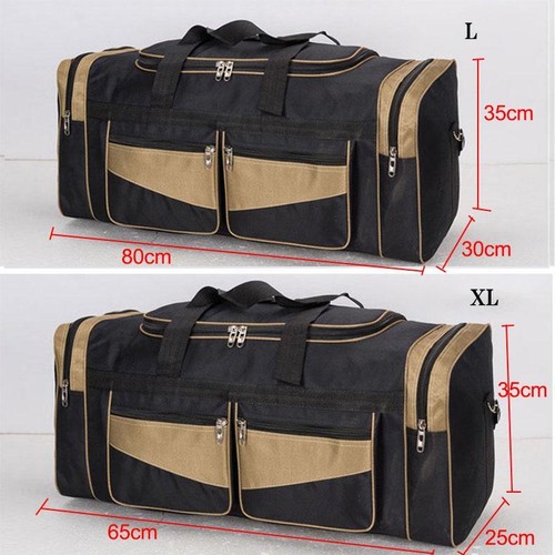 Sporttasche Fitnessstudio bunt modern Polyester robust Reise 60 L groß Reißverschluss Seesack - Bild 18 von 30