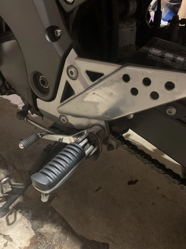 Front Footrest Foot Pegs Rubber For KAWASAKI Versys 650 1000 Ninja 400 650 1000 - Picture 18 of 24